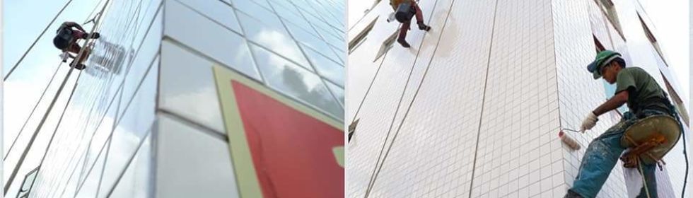 Limpeza, vistoria, impermeabiliza��o.